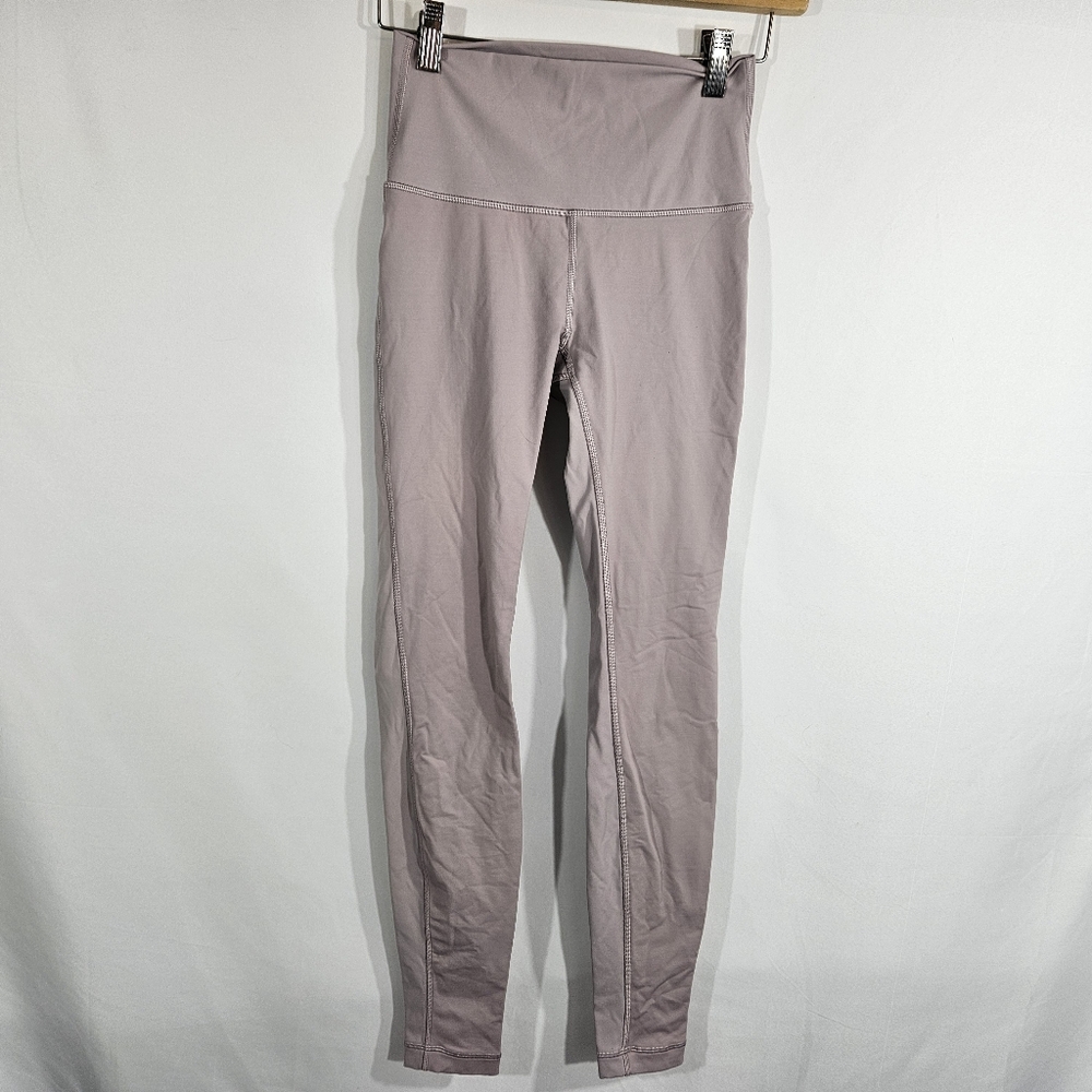 Lululemon Align High Rise Mauve Grey Size 4